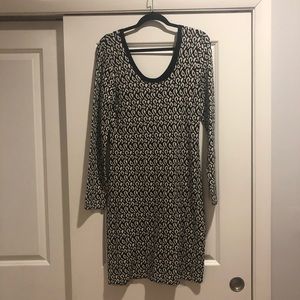 Leopard black and white dress!